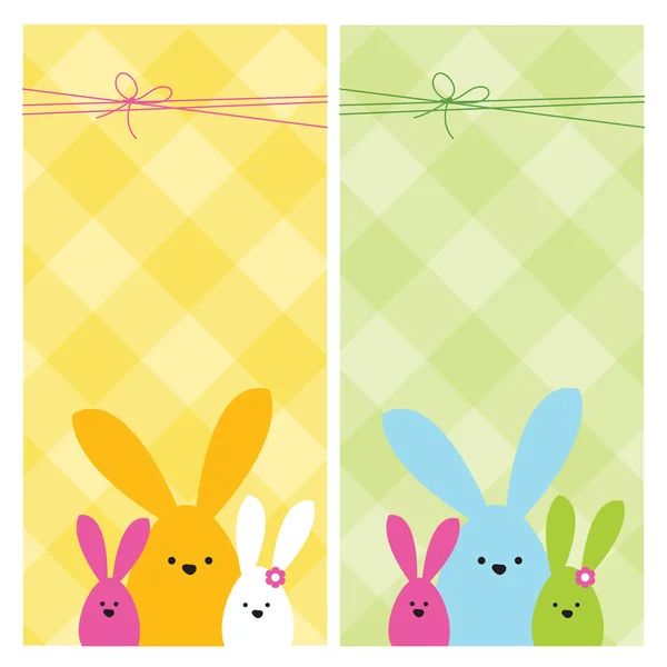 Tarjeta de Pascua colorida — Vector de stock