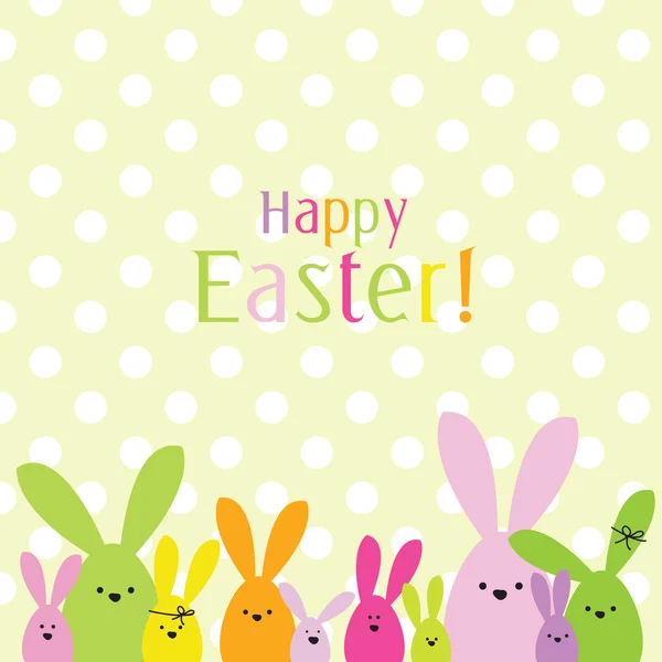 Easter card with copy space — Stock Vector
