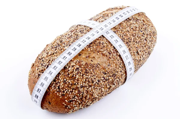 Домашний многозерновой хлеб — стоковое фото