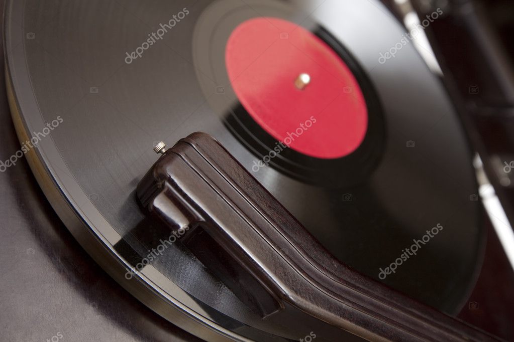 Vintage Record Player Close Up Stock Photo Image By C Alkir Dep