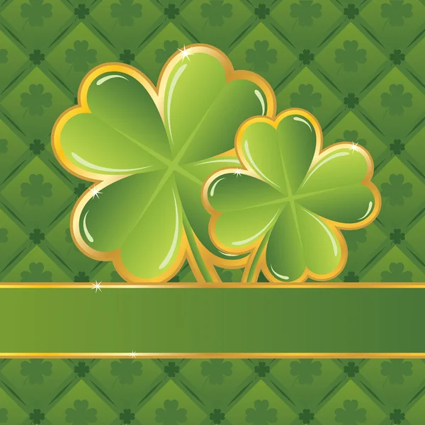 Cadre de jour de Saint Patrick — Image vectorielle