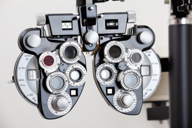 Eye Testing Equipment clipart