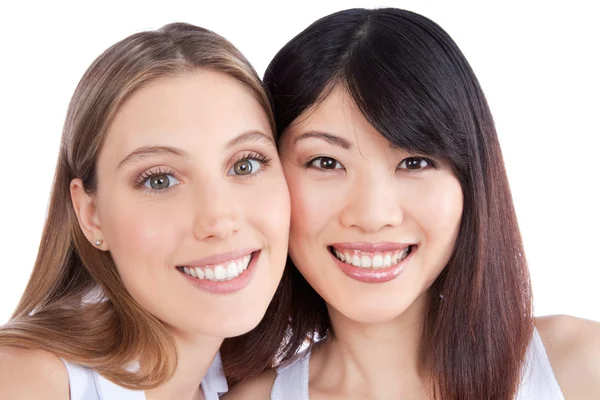 Retrato de dos mujeres —  Fotos de Stock