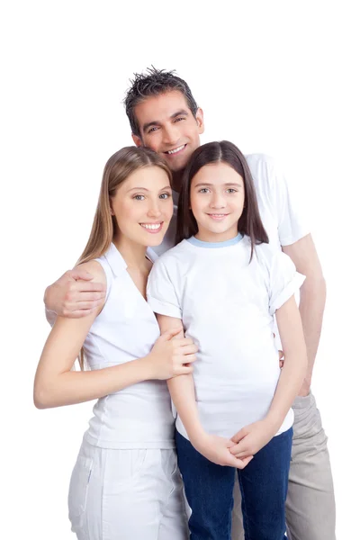 stock image Happy Couple with Daughter