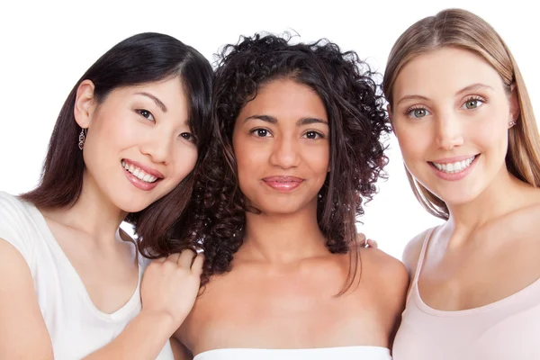 Grupo multiétnico de mujeres — Foto de Stock