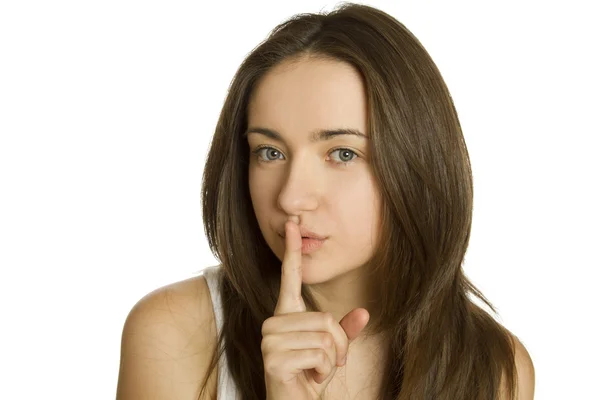 Shhhhh — Fotografia de Stock