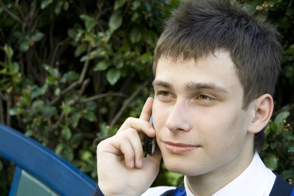 Confident Phone Call — Stock Photo, Image