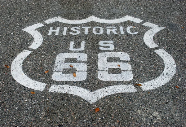Route 66 road — Stock Photo, Image