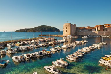 Dubrovnik eski kasaba pier