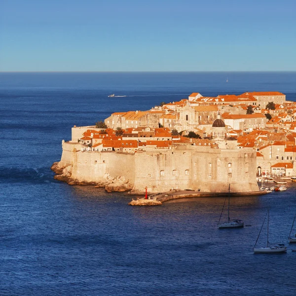 Dubrovnik óvárosa, Horvátország — Stock Fotó