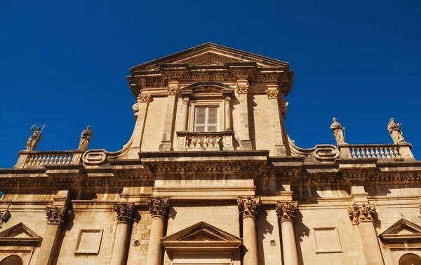 Dubrovnik old city cathedral — Stock Photo, Image
