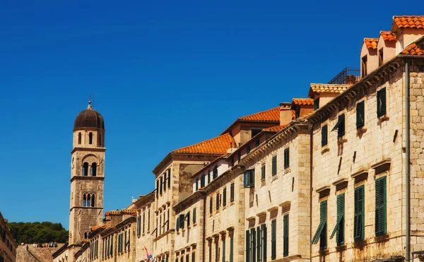 Dubrovnik óvárosa építészet — Stock Fotó