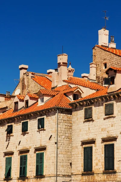 Dubrovnik Arquitetura da cidade velha — Fotografia de Stock