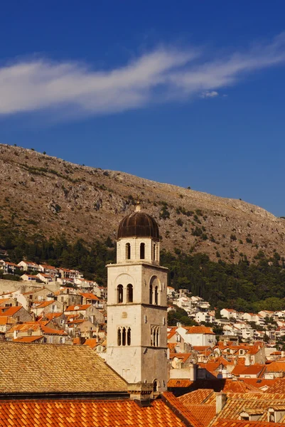 Dubrovnik Città Vecchia tetti e architettura — Foto Stock