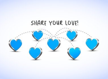 Share your love! clipart