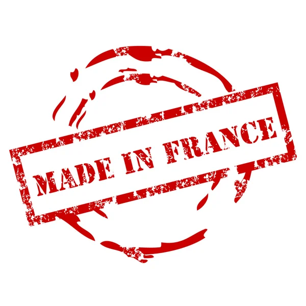 Wykonane z pieczęci francuskiej — Wektor stockowy