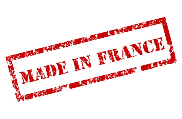 Гранж, зроблений у Франції штамп — стоковий вектор