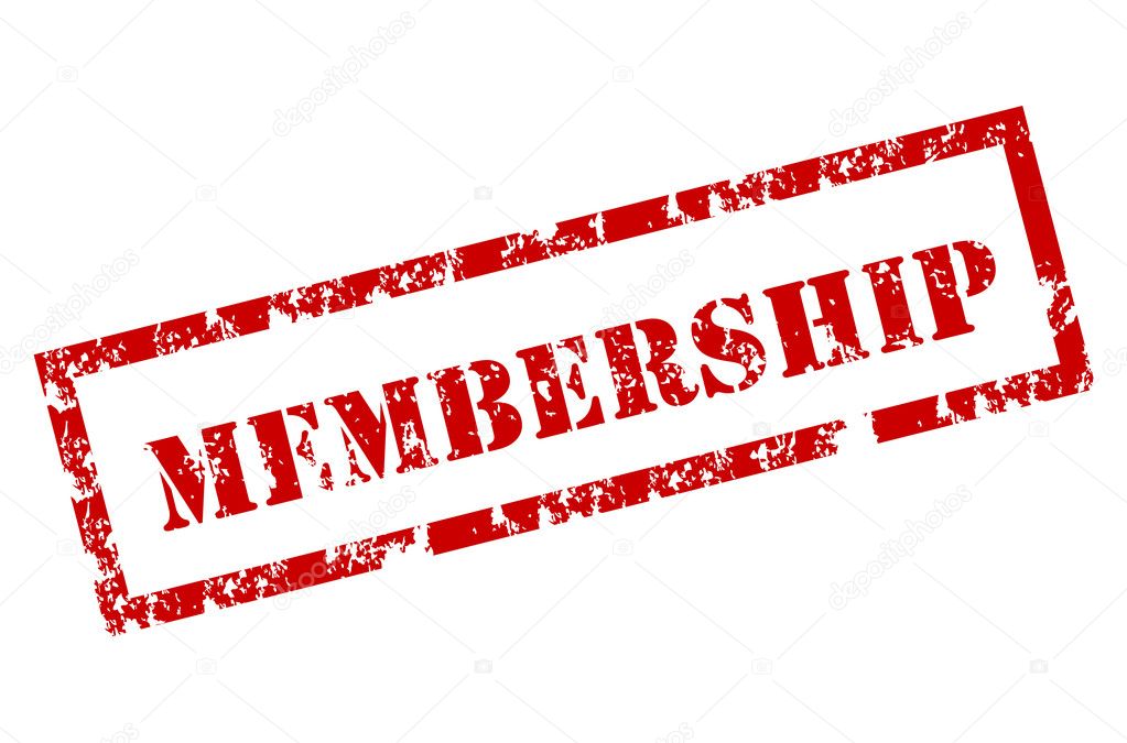 Membership rubber stamp