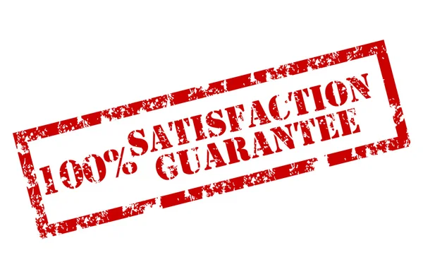 Timbre de garantie de satisfaction — Image vectorielle