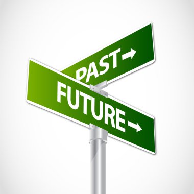 Past sign clipart