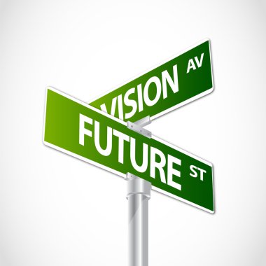 Future Vision sign clipart