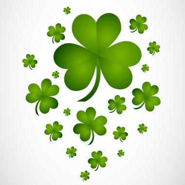 Vector Clovers clipart