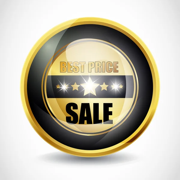 Mejor precio botón de venta — Archivo Imágenes Vectoriales