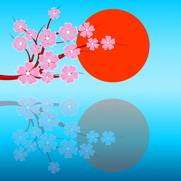 Sakura.Day. — Stockový vektor