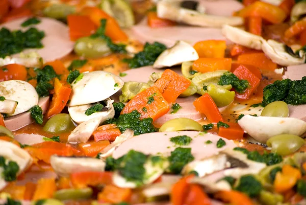 Homemade pizza — Stock Photo, Image