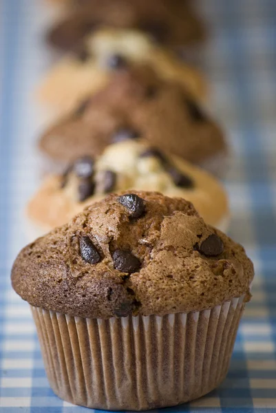 Zelfgemaakte muffins — Stockfoto
