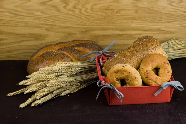 Ποικιλία ψωμιών — Φωτογραφία Αρχείου