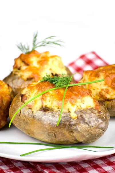 stock image Stuffed potatoes