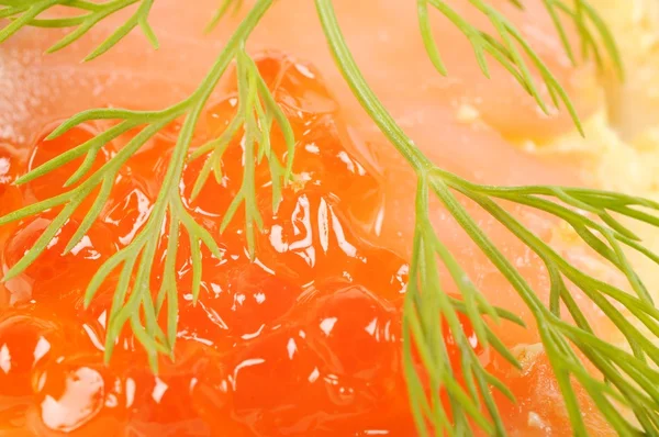 Coviar vermelho — Fotografia de Stock