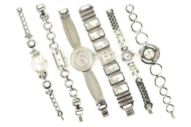 Female wrist watch clipart