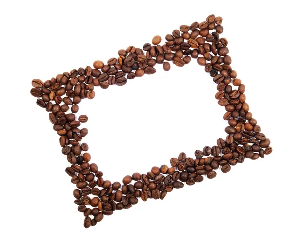 Estrutura de grãos de café — Fotografia de Stock