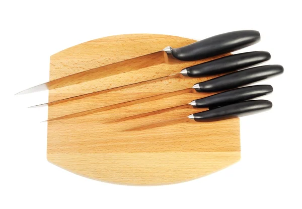 Set de cuțite de bucătărie — Fotografie, imagine de stoc