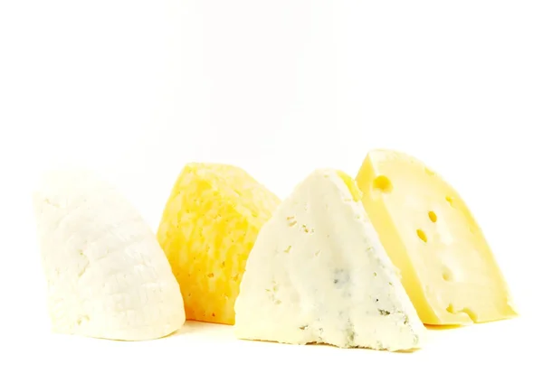 Čerstvý sýr k snídani — Stock fotografie