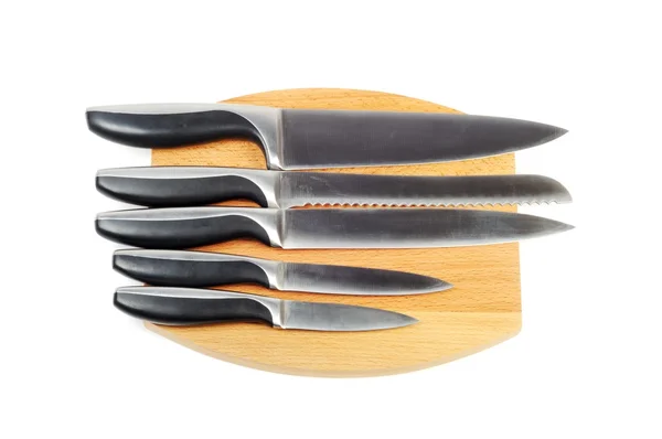Kuchyňské nože sada — Stock fotografie