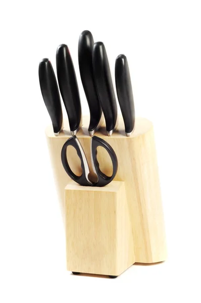 Kitchen knifes set — Stock Photo, Image