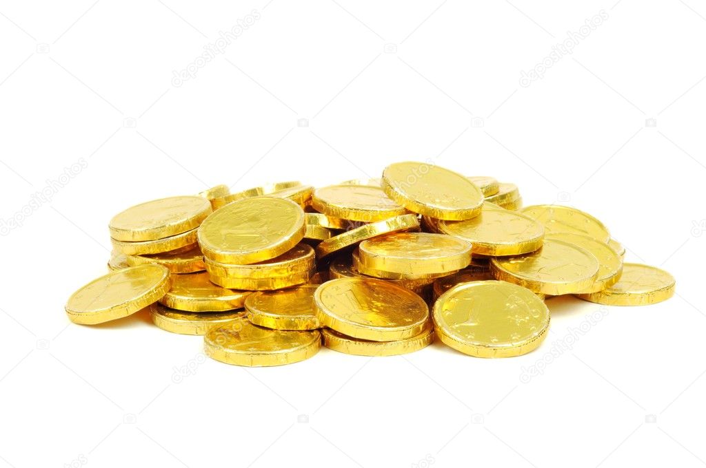 Gold euro coins
