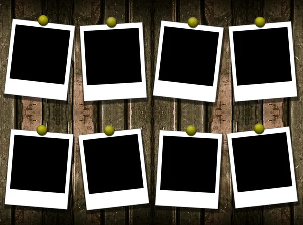 8 marcos polaroid — Foto de Stock