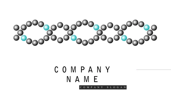 Nombre de la empresa — Foto de Stock