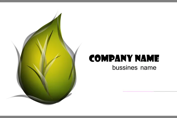 Plant logo — Stock Photo, Image