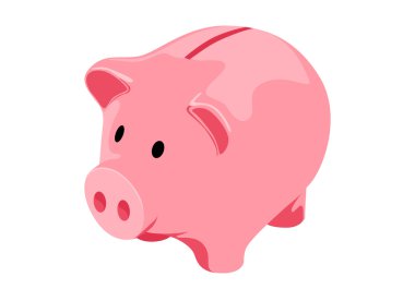 Piggy bank clipart