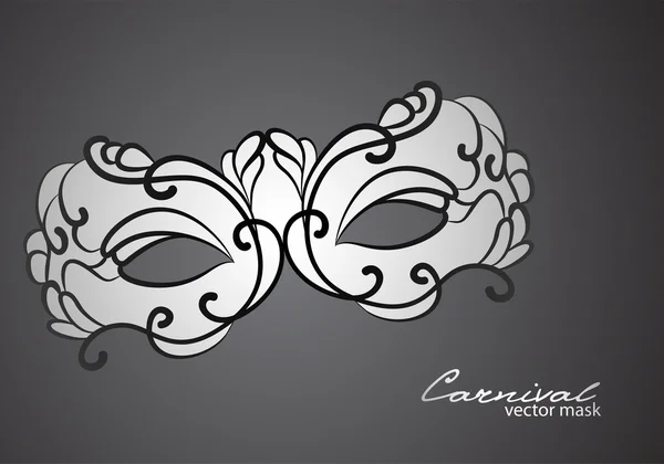 Karnevalová maska — Stockový vektor