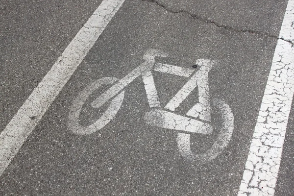 Calea bicicletei — Fotografie, imagine de stoc
