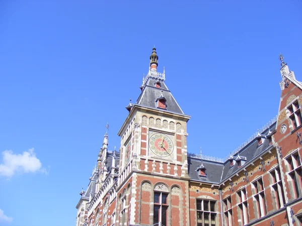 Hlavní nádraží amsterdam — Stock fotografie