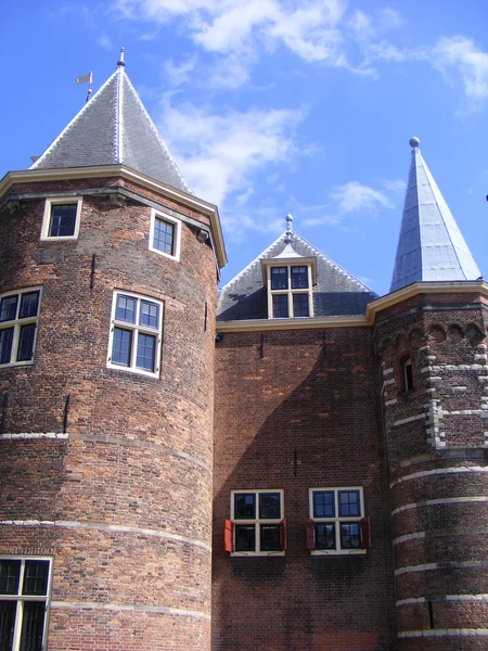 Zamek amsterdam — Zdjęcie stockowe