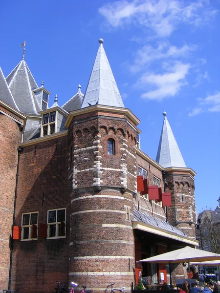 Zamek amsterdam — Zdjęcie stockowe