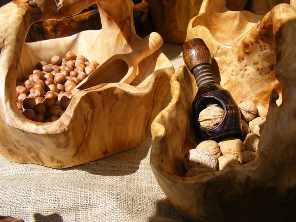Nüsse zum Verkauf — Stockfoto